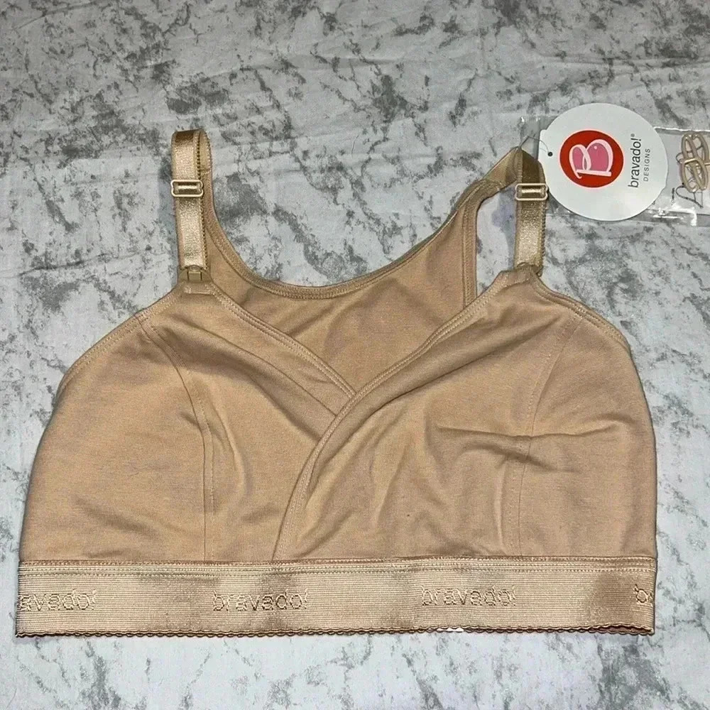 NWT Bravado Designs Nursing Bra Butterscotch 072726